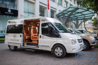 Halong Bay to Hanoi Luxury Limousine van image 0