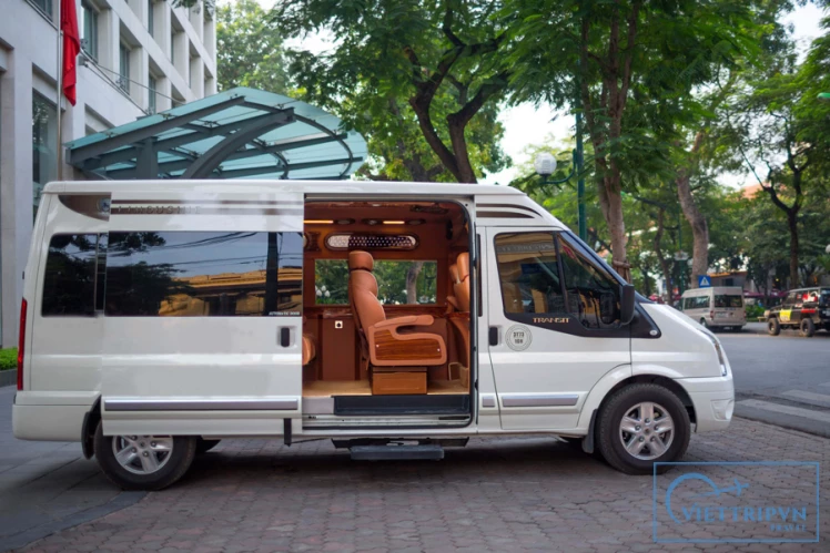 Halong Bay to Hanoi Luxury Limousine van image 4