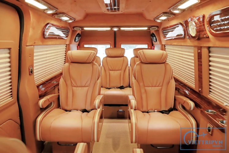 Halong Bay to Hanoi Luxury Limousine van image 5