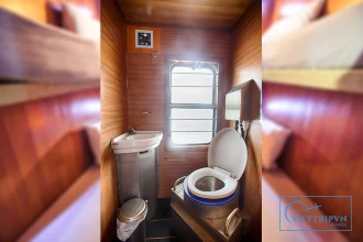 ET - Pumpkin Express Train Hanoi to Sapa - Private cabin image 5