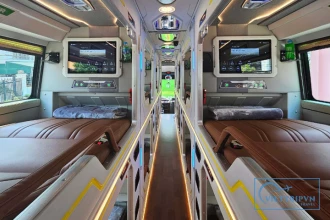 HK Open Tour: Hanoi - Sapa Bus VIP Cabin image 0