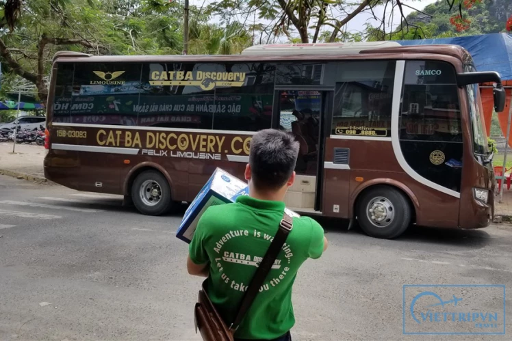 Ninh Binh to Cat Ba bus image 5