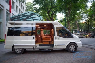 Halong to Hanoi luxury limousine van image 0