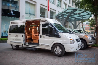 Halong to Hanoi luxury limousine van image 1