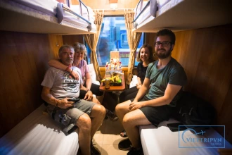 ET- Pumpkin Express train Lao Cai to Hanoi image 2