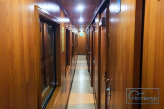 ET- Pumpkin Express train Lao Cai to Hanoi image 3