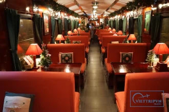 Victoria Express train Sapa to Hanoi image 2