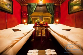 Victoria Express train Sapa to Hanoi image 5